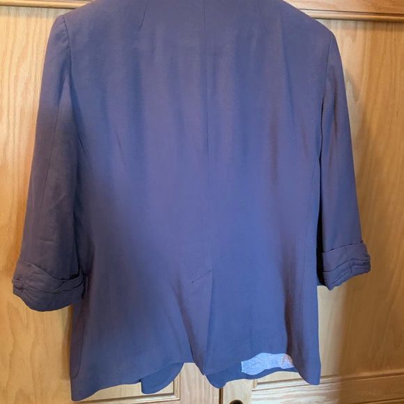 Charcoal grey blazer from anthropology! - Picture 2 of 4